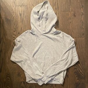 TNA Light Gray Hooded Sweater